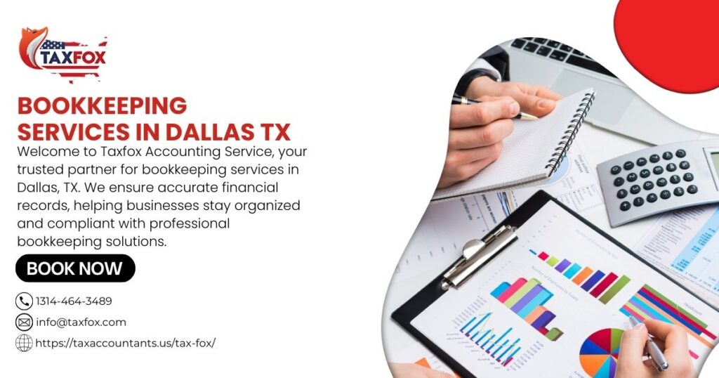 bookkeeping services in Dallas TX