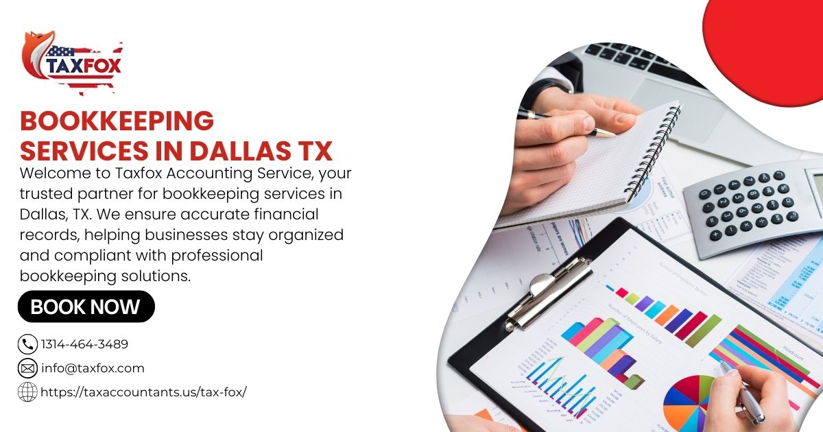 Dallas, TX Bookkeeping Services