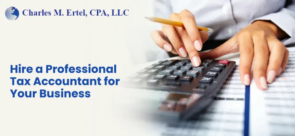Hire a Professional Tax Accountant for Your Business