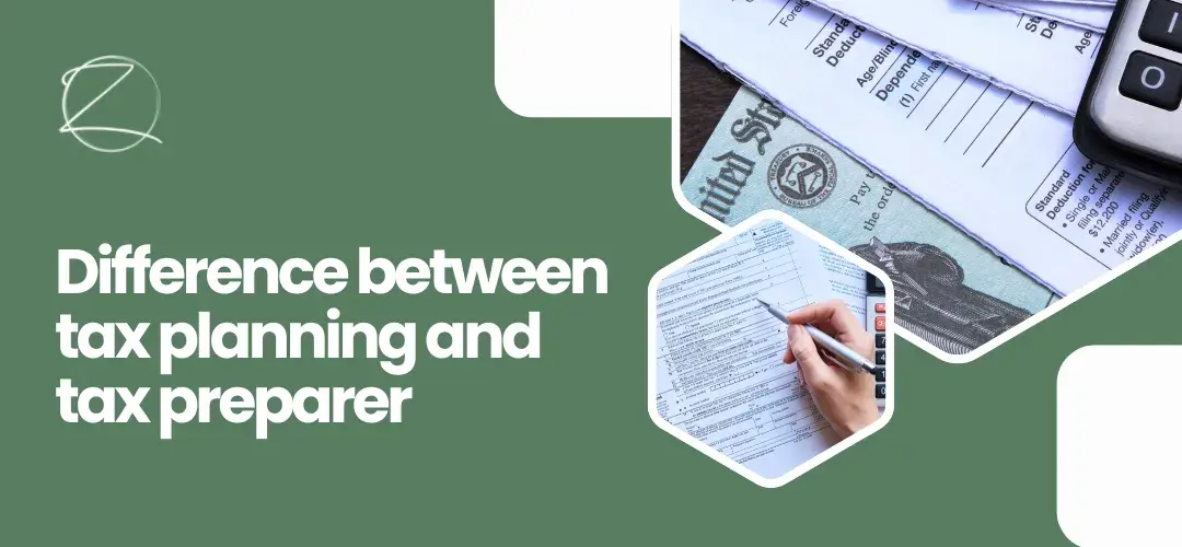 Tax Planning vs Tax Preparer