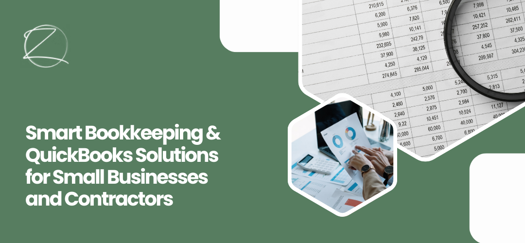 Bookkeeping and QuickBooks for Small Businesses