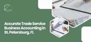 Trade service business accounting