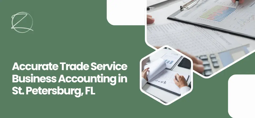 Trade service business accounting