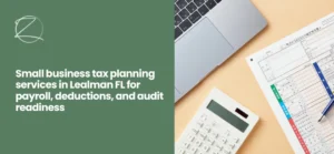 Small business tax planning Lealman, FL