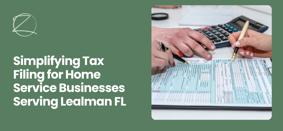 home service business tax filing