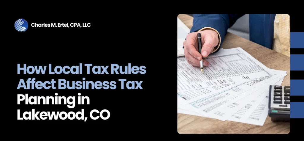 business tax planning strategies Lakewood, CO