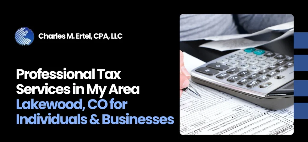 Tax Services in My Area Lakewood, CO
