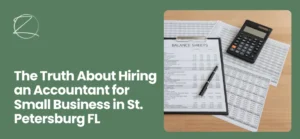 Accountant for Small Business in St. Petersburg FL