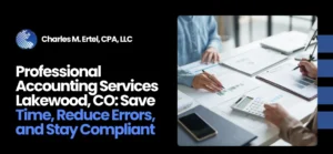 Professional Accounting Services Lakewood, CO