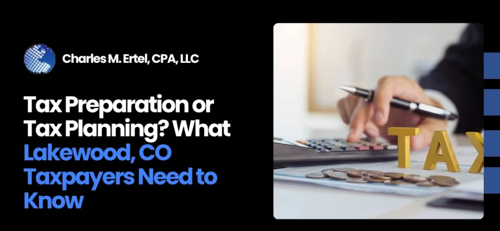 Tax services Lakewood, CO